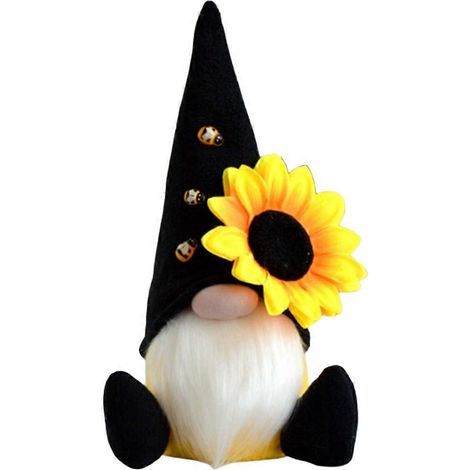 Décorations de printemps pour Pâques : tournesol abeille gnome lutin suédois maison ferme cuisine - B (1/5)