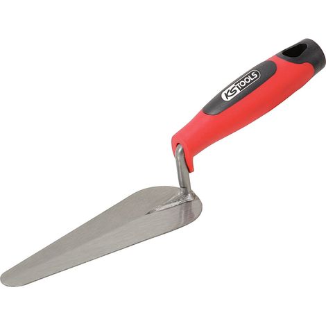 KS Tools 144.0233 Cazzuola a Lingua di Gatto, 160 mm, Impugnatura Bi-Componente