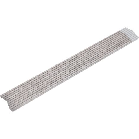 Paquete de 10 electrodos de tungsteno WC20, 2 mm de diámetro, punta de arco, para soldar acero inoxidable. (1/5)