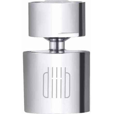Aérateur de Robinet,360 °Pivotant Mousseur Filtre Robinet avec 2 Modes de Pulvérisation Antiéclaboussures Détartrage Accessoires pour Évier de Cuisine de Salle de Bain (1/5)
