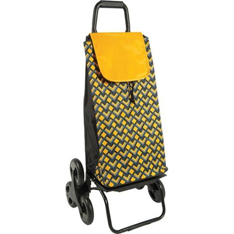 Passeggino a 6 ruote 55 litri Carlux Geometrik - Borsa laterale