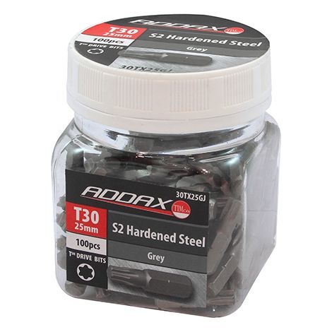 TIMCO TX Drive Driver Bit S2 Grey - TX30 x 25