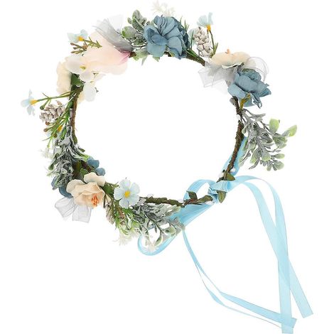 Collar de flores para perros para bodas, 3 piezas, flores artificiales de tela, accesorio para mascotas (1/5)