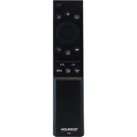 HOLMIOS Telecomando universale per Samsung Smart TV (2xLR03/AAA non inclusi) nero