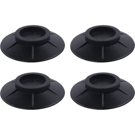 tapis anti vibration machine a laver 4 pièces anti vibration machine a laver - empêcher le lave-linge de bouger - patin anti vibration lave linge pour machines à laver et sèche-linge (1/4)