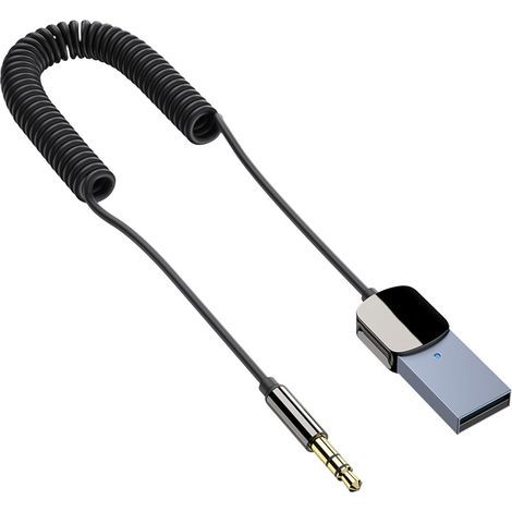 Récepteur Bluetooth pour voiture, adaptateur Bluetooth USB AUX (1/5)