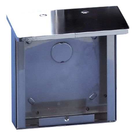 Custodia Da Parete In Acciao Inox Antipioggia (Comelit Cod. 3319/1)