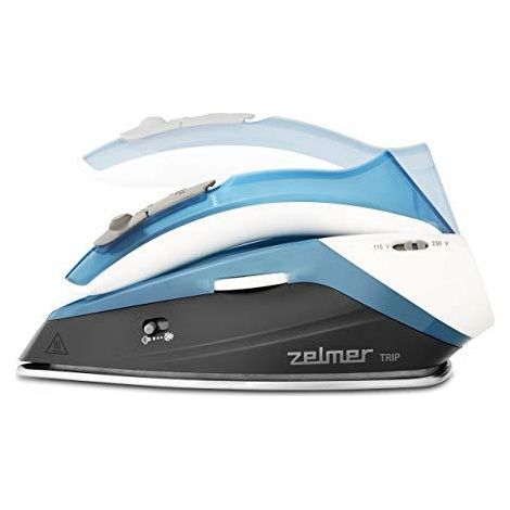 Zelmer ZIR0500 Trip plancha de viaje azul negro blanco