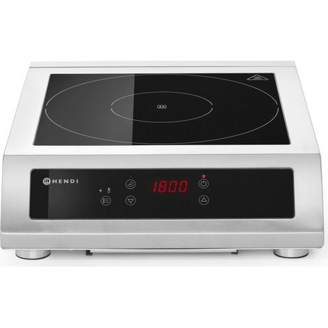HENDI Induktionskocher Modell 3500 D XL, Profi Line, 230V/3500W, 390x560x(H)120mm (1/5)