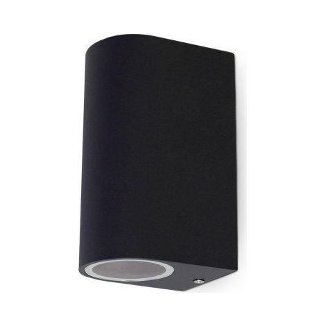 Applique Murale GU10 x 2 Gris Anthracite Miidex Lighting® (1/5)
