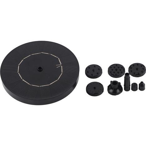Kit pompa per fontana solare – abbeveratoio per uccelli – laghetto da giardino – galleggiante