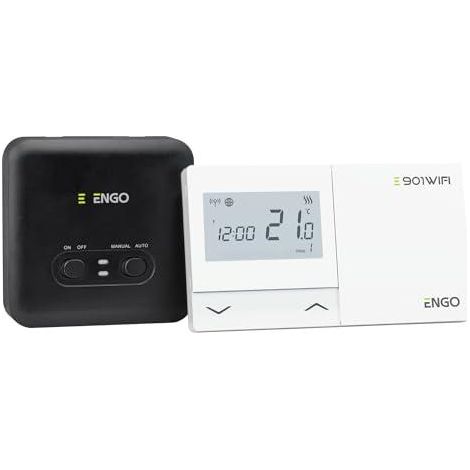 Engo E901WIFI Weißes WLAN-Thermostat für Heizung