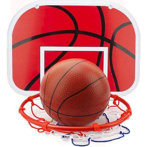 Panier de basket-ball - Ensemble de jeu de basket-ball extérieur avec planche et panier de basket (4 pièces), anneau de basket s (1/5)