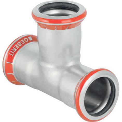 Geberit Mapress Acciaio al carbonio Raccordo a T uguale, DN 100, 21011