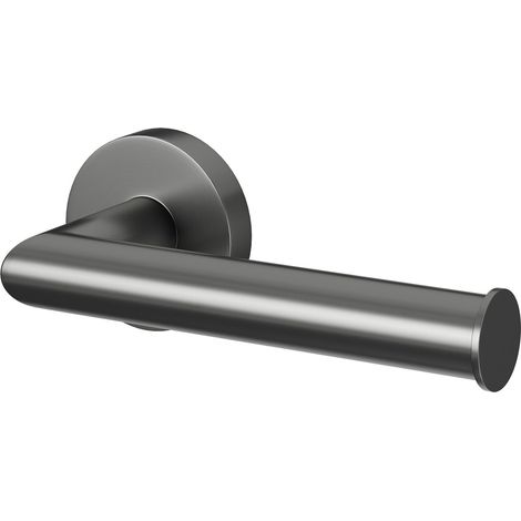 Colore Orbit Gunmetal Grey Wall Mounted Toilet Roll Holder (1/5)