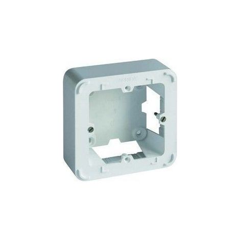 Socle de surface pour 1 élément blanc SOLERA 6833