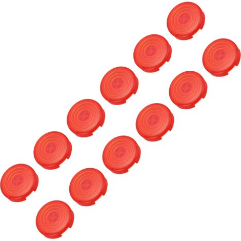 12 pièces Capuchons Boutons Arcade pour Interrupteurs Mécaniques Kailh, Cherry, TTC, Akko, Glorious - Rouge (1/5)
