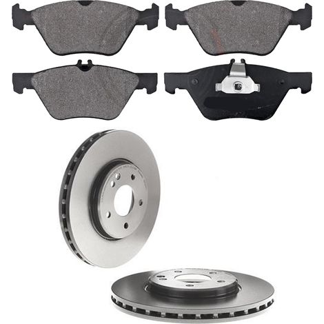 KIT FRENI ANTERIORI compatibile con CHRYSLER CROSSFIRE - DISCHI + PASTIGLIE OEM: FDB1050 / 17017 /SOSTITUZIONE DIRETTA/BASSA POLVERE/SILENZIOSO (1/5)