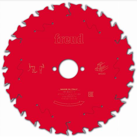 Lame pour scie circulaire portative FREUD - Ø200 2,8/1,8 AL30 Z24 BA 15° - F03FS09721 -FR14W001H (1/3)