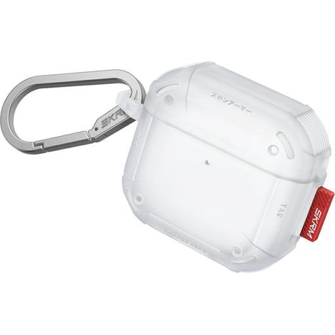 Skinarma Mecha CE-Hülle für AirPods 4 Frost (1/5)
