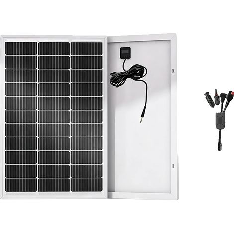 Panneau Solaire, Design Compact, Chargement Polyvalent, 5-en-1-DC-80w (1/2)