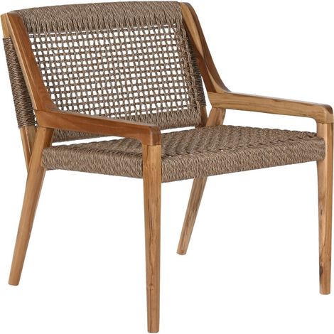 Silla Teca Fibra 65X62X72 Marron (1/5)