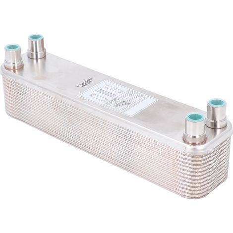 Refroidisseur de moût brasé en acier inoxydable, échangeur de chaleur à plaques, 4,5 MPa, pour laboratoire d'eau et de bière