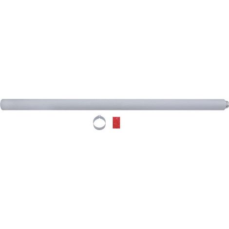 Vaillant Prolongación turboTEC acortable Conducto de aire/humos, Alu, 60/100mm, 2,0 m, 303834