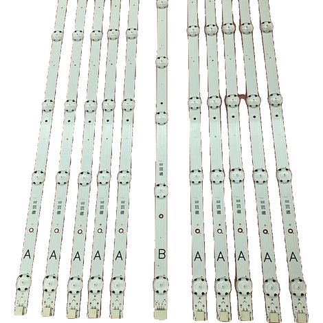Bandeau LED, Longueur 710mm, Compatibilité pour Divers Modèles de Téléviseurs, Durée de Vie Moyenne 100 000 heures, Génération d'Énergie DC (1/4)