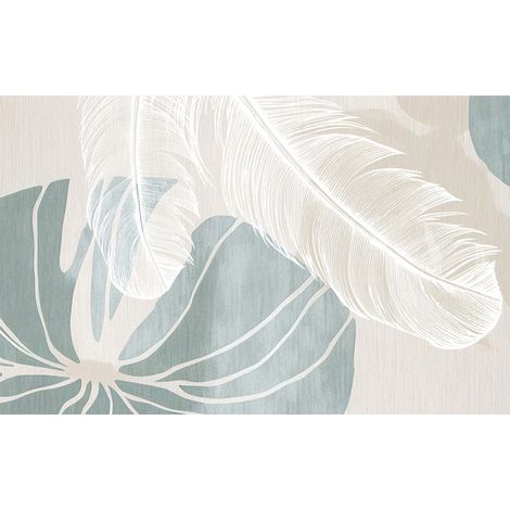 Papier peint panoramique - Plumes - 130 cm x 81 cm (1/2)