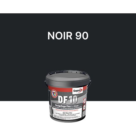Joint carrelage salle de bains - 1 à 10 mm - Noir 90 - Sopro DF 10 -  1 kg