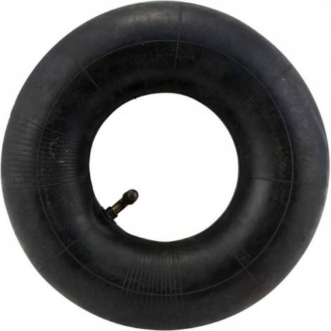 Chambre A Air - 400x100 mm - Valve Schrader Droite - Pour Brouette Chantier Charriot Agricole - 1 Piece
