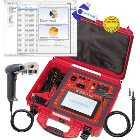 [GEBRAUCHT] Benning Gerätetester Set Zur Prüfung Elektrischer Medizinisch Elektrischer Gerät B-Ware