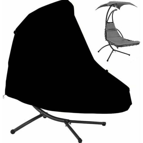 Housse de Chaise Longue Suspendue en Tissu Oxford pour Balancelle de Jardin, Véranda, Pelouse, Protection de Meubles (1/4)