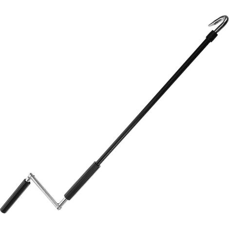 Manivela de alta resistencia para toldos exteriores, diseño ergonómico, estructura práctica, 1 pieza, color negro. (1/5)