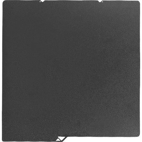 Plaque de construction PEI Double face adaptée à l'imprimante 3D Anycubic Kobra 3 S1C, plate-forme d'impression à lit chauffant texturé 264x276mm noir (1/5)