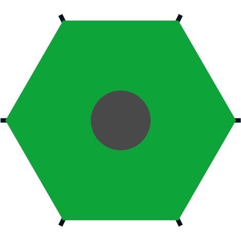 Bâche de protection pour trampoline - Protection solaire et auvent pour