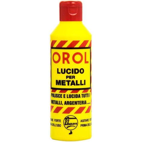 Orol Crema per Pulire Lucidare e far risplendere argento e metalli