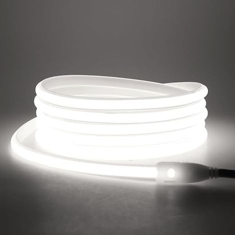 220V COB LED Strip Flexible Neon LED Strip, 288 LEDs/M IP65 Waterproof 50cm Can Be Cut LED Strip for Indoor/Outdoor Home Bedroom Kitchen Decoration (1/5)