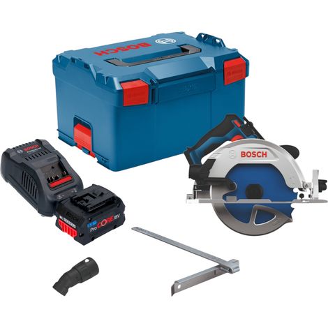 Bosch GKS 18V-68-2 Akku Kreissäge 18 V 190 mm Brushless + 1x ProCORE Akku 5,5 Ah + Ladegerät + L-Boxx