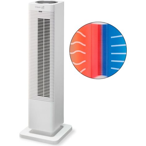 Ventilador y calefactor Clean Air Optima CA-904W / 2en1 / termostato digital / hasta 40m2 (1/5)