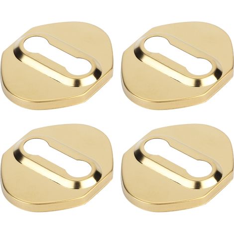 Protège-serrures de portière en ABS doré pour Honda CRV 2012-2018, lot de 4 pièces (1/3)