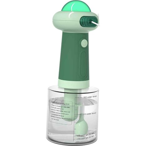 1 Machine à bulles pour animaux de compagnie, étanche, avec distributeur de savon automatique, mousseur magnétique, pour chiens et chats (1/5)