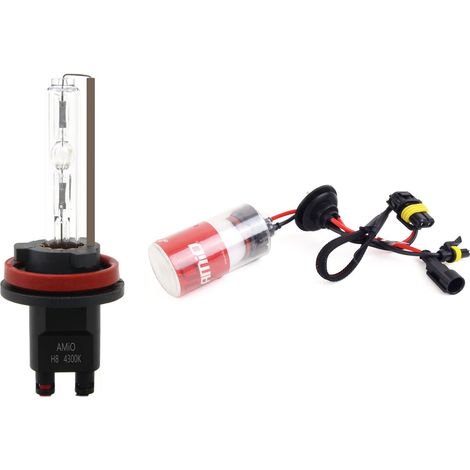 Bombilla de xenón HID H8 H9 H11 4300K amio-01414