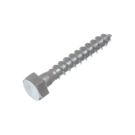 One Stop DIY Lot de 24 vis à tête hexagonale BZP M8 x 50 mm