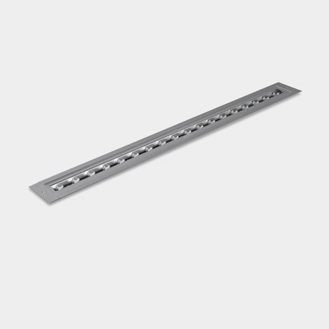 LEDS C4 Sistema Lineal IP66-IP67 Convert Recessed DMX LED 50 RGBW DMX Gris para Interior de Techo en Oficina, Sala de Conferencias, Comercio