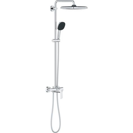 Grohe Vitalio Comfort - Conjunto de ducha con grifo, 25x25 cm, 2 chorros, cromo 26985001 (1/5)