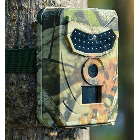 MIMOSON-120° Motion Detection Range Hunting Trail Camera 1080P 12MP Hunting Photo Trap Wildlife Trail Camera for Hunting Scouting (1/5)