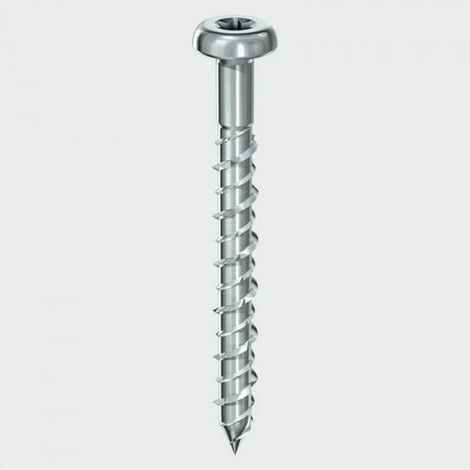 TIMCO Masonry Screws Pan Head Silver - 6.0 x 40 (1/2)