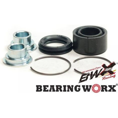 KIT DE REPARACIÓN DE SOPORTE DE AMORTIGUADOR TRASERO INFERIOR BEARING WORX PARA YAMAHA YZ 80/85 '93-'02, YZ 125 '89-'91, TTR 250 '99-'06, YZ 250 '90, (RODAMIENTO DE PTFE) (29-5013)
